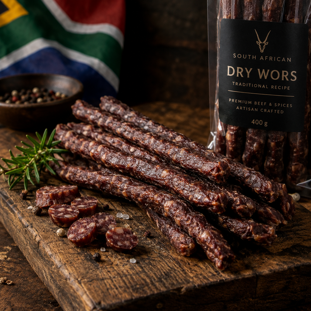WR Biltong – Traditional Dry Wors 400g